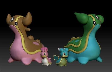 Pokemon Shellos Gastrodon 3D model 3D printable | CGTrader