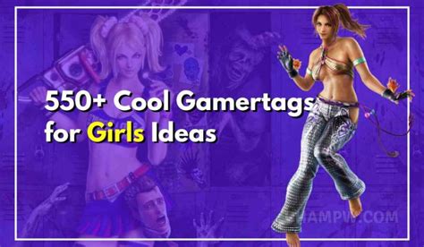 550+ Cool Gamertags For Girls That Are Cute & Creative