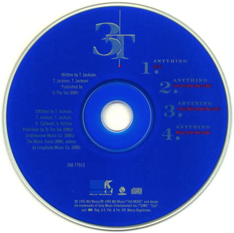 Promo, Import, Retail CD Singles & Albums: 3T - Anything - (CD Single ...