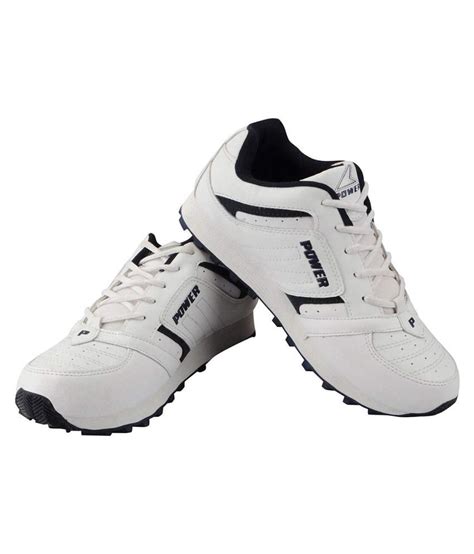 Bata Power Running Shoes White: Buy Online at Best Price on Snapdeal