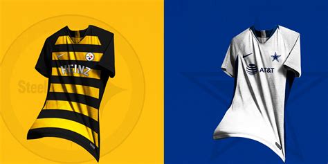 What If NFL Teams Had Soccer Jerseys? We Designed Kits For All 32 Teams