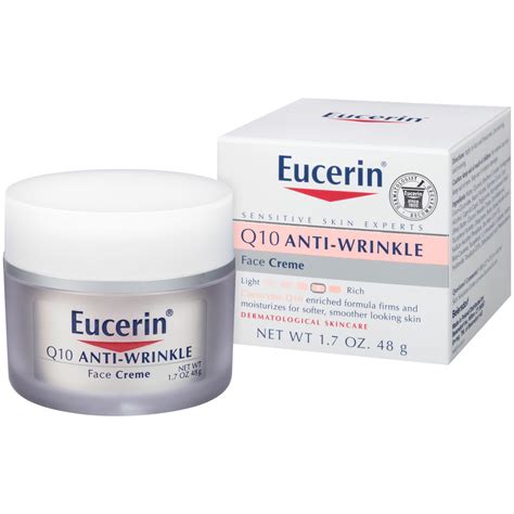 Eucerin Q10 Anti-Wrinkle Sensitive Skin Face Creme - Shop Moisturizers ...