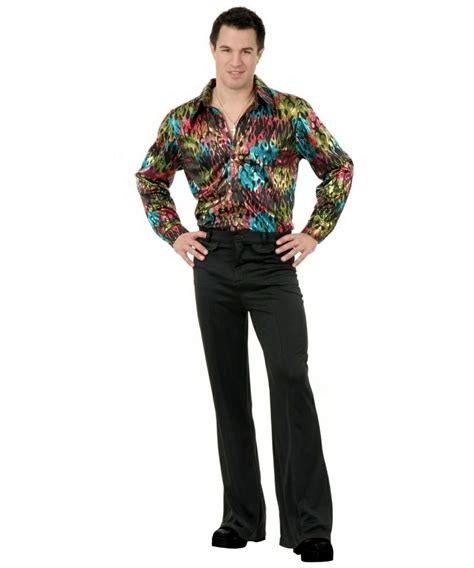 Adult Black Disco Pants - Men Disco Costumes