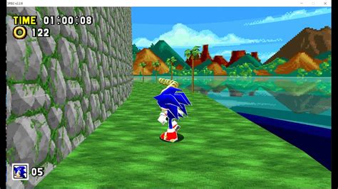 Sonic Robo Blast 2 - Dreamcast Sonic Model - YouTube