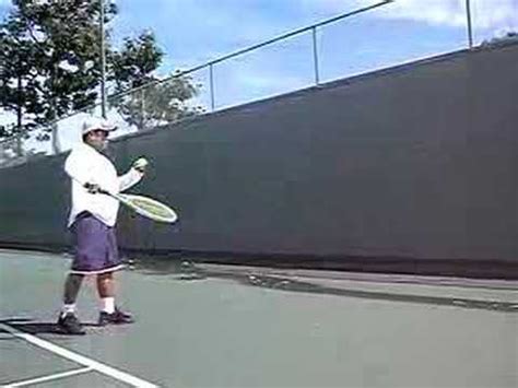 Tennis Drill: Return of Serves on the WALL - YouTube