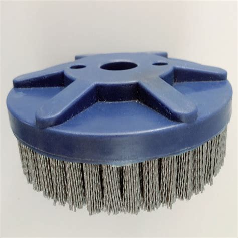 Deburring brush for CNC milling machine Glue-injected abrasive wire ...