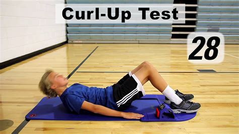 Follow Along with this Curl-Up Test Cadence - YouTube