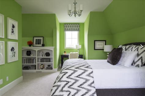 Locust Hills Drive 3 | Martha O'Hara Interiors | Lime green bedrooms ...