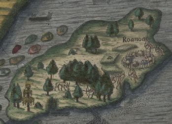 Old Maps, Expeditions and Explorations: THE LOST COLONY OF ROANOKE PART II