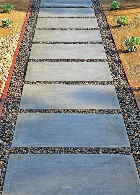 29 Why Build a Gravel Driveway? - ideasforyou.co | Concrete pavers walkway, Concrete walkway ...