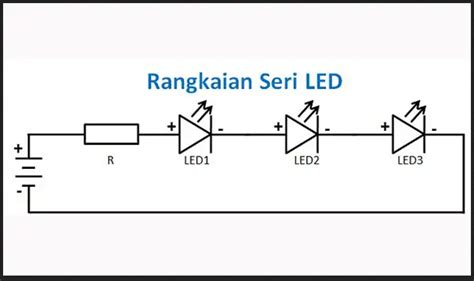 Rangkaian Lampu LED | Rangkaian Seri dan Paralel Lampu LED