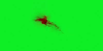 Blood Burst 12 Green Screen Animation - Green Screen Green Screen ...