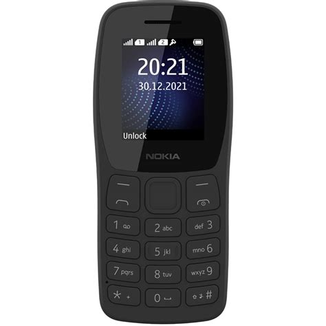 Nokia 105 Dual SIM, Keypad Mobile Phone with Wireless FM Radio | Charcoal : Amazon.in