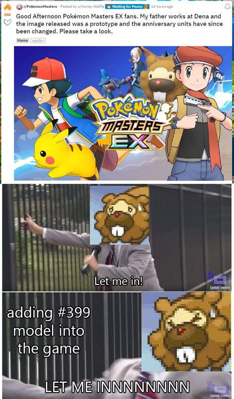 My copium respond to someone meme (link in comment) : r/PokemonMasters