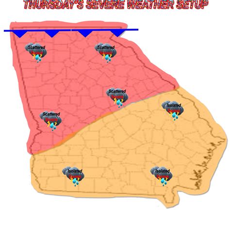 Georgia Weather Plus: Georgia Severe Weather Discussion & Forecast for ...