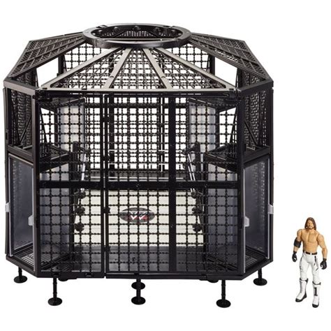 Superb WWE Elimination Chamber Playset with AJ Styles Figure Now At ...