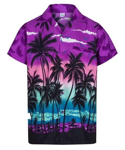 MENS HAWAIIAN SHIRT ALOHA HAWAII THEMED PARTY SHIRT HOLIDAY BEACH FANCY DRESS | eBay