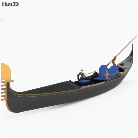 Gondola 3D model - Ship on Hum3D