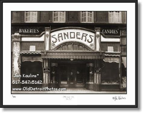 SANDERS CANDIES & ICE CREAM 1910 photo print - Jan Kaulins Photo Art ...