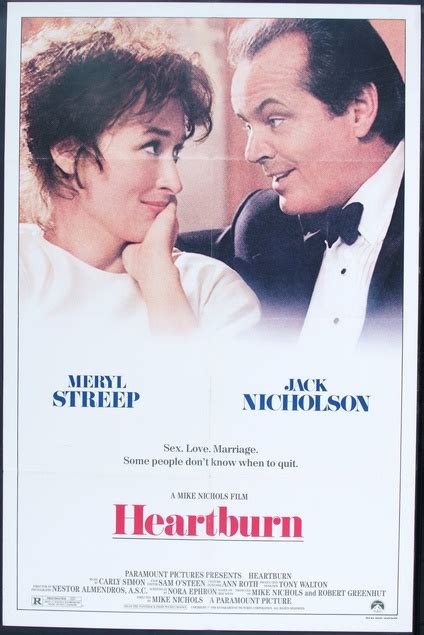 Heartburn | One Sheet | Movie Posters | Limited Runs