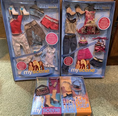 My scene fashion pack | Vintage barbie clothes, Barbie toys, Cute dolls