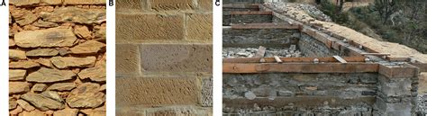 Frontiers | Rubble Stone Masonry Buildings With Cement Mortar: Design Specifications in Seismic ...