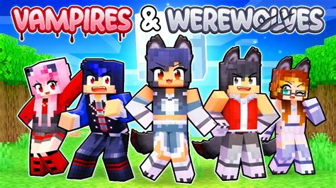 Aphmau Vampires and Werewolves by Night Studios (Minecraft Skin Pack) - Minecraft Marketplace ...