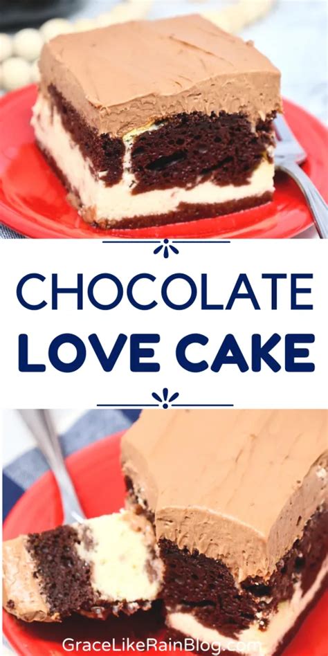 Chocolate Love Cake - Grace Like Rain Blog: Recipes From Our Family to Yours