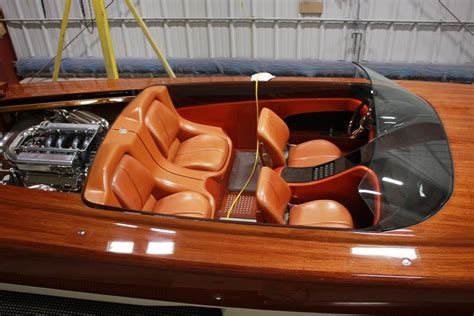 Another interior shot | Runabout boat, Classic wooden boats, Mahogany boat