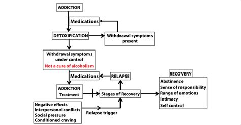 Stages of addiction treatment. The first step in alcoholism treatment... | Download Scientific ...