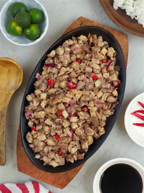 Sisig Ulo Ng Baboy Recipe