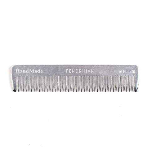 Fendrihan Metal Fine-Tooth Pocket Comb