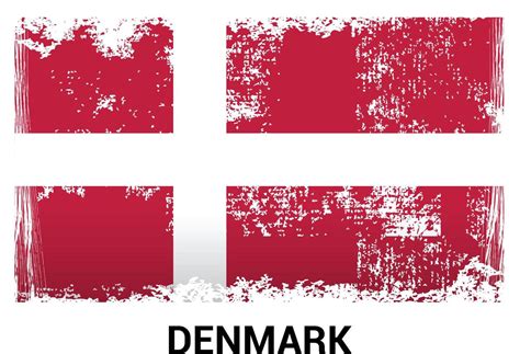 Denmark flag design vector 13269240 Vector Art at Vecteezy