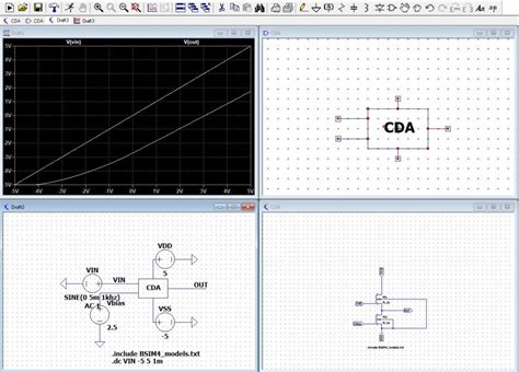 Common Drain Amplifier Circuit simulation using LTSpice - Circuit Generator