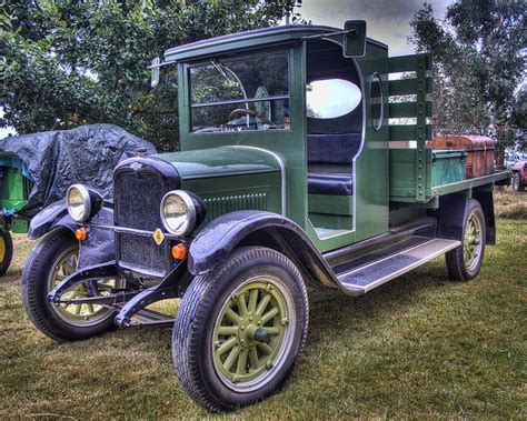 Vintage 1920's Chevrolet Pickup. Oldsmobile, hot wheels, curves, history, beautiful, trees ...