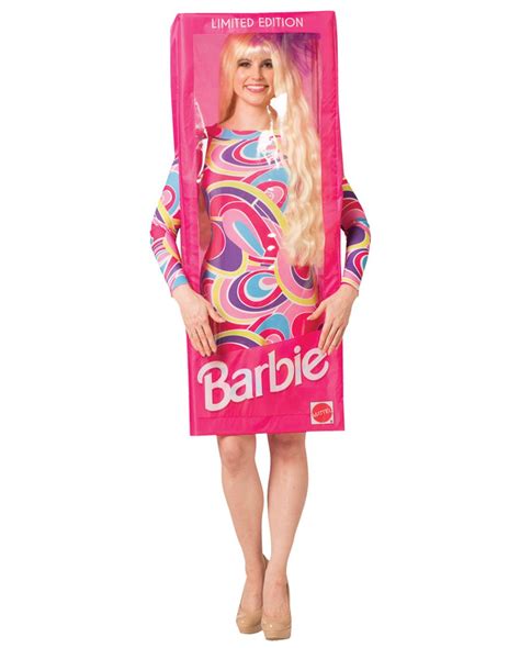 Barbie Verpackung Kostüm Unisex | Horror-Shop.com in 2021 | Barbie costume, Totally hair barbie ...