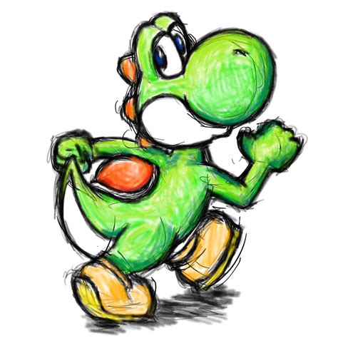 Yoshi by Neevle93 on DeviantArt