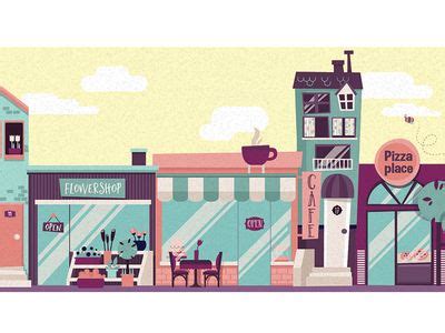 Neighbourhood | Mural, Illustration art, Illustration