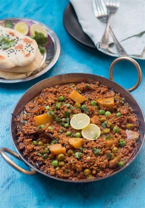 Mutton Keema or Spiced Lamb Mince Curry - My Food Story