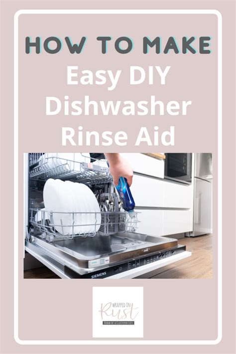 DIY Dishwasher Rinse Aid to Make At Home – A Super Effective Recipe for ...