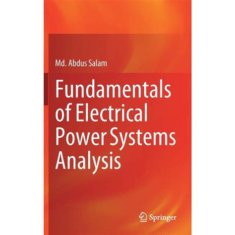 Fundamentals of Electrical Power Systems Analysis | Submarino