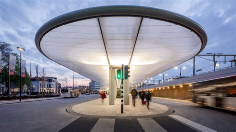 Tilburg's solar-powered bus station shows the way forward for transportation design