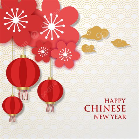 Chinese New Year Greeting Card Template Download on Pngtree