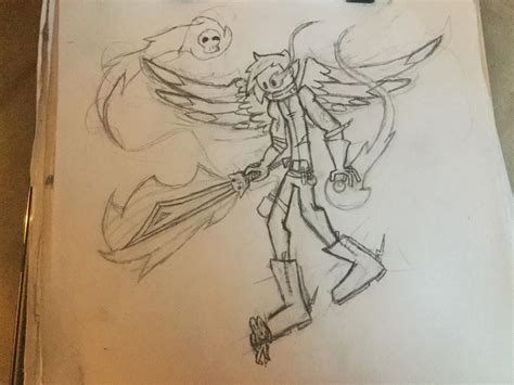 Sketch of my expert terraria character I did at school : r/Terraria