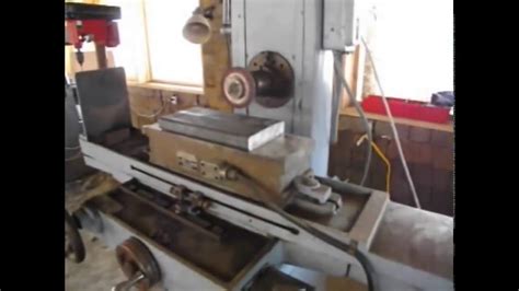 Surface Grinding Machine Operation - YouTube