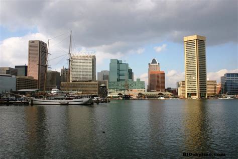 Baltimore, Maryland city skyline pic in the USA