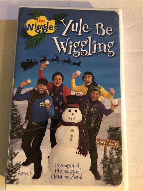 The Wiggles Yule Be Wiggling Vhs