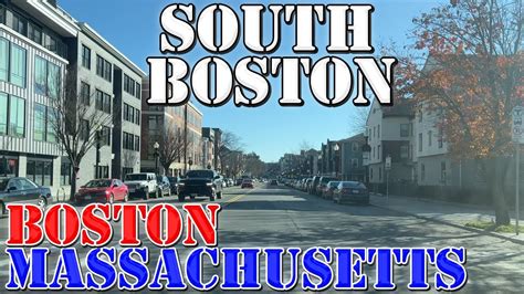 South Boston - Boston - Massachusetts - 4K Neighborhood Drive - YouTube