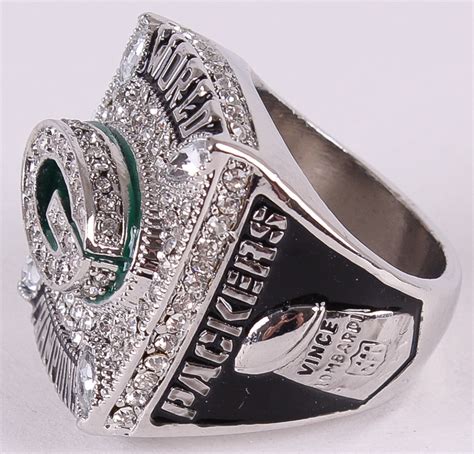 Aaron Rodgers 2010 Green Bay Packers Super Bowl Championship Replica Ring | Pristine Auction