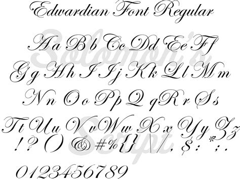 Edwardian Script Font